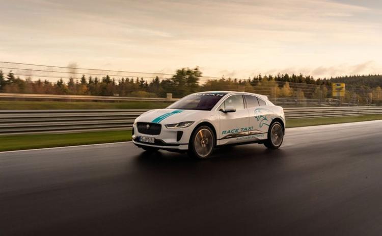 All-Electric Jaguar I-Pace Becomes The First Race eTaxi At Nurburgring