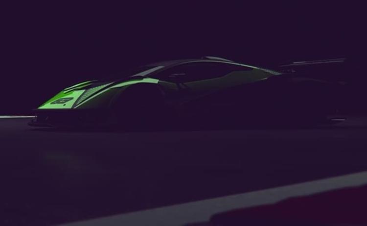 Lamborghini has teased the upcoming Hypercar much ahead of its unveil during the Super Trofeo World Final event at Jerez de la Frontera in Spain.
