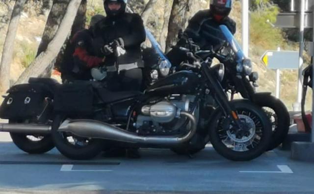 BMW Motorrrad's big 1,800 cc cruiser, the BMW R18, has been spotted in public for the first time just weeks before the bike is set to be unveiled at the EICMA 2019 show in Milan.
