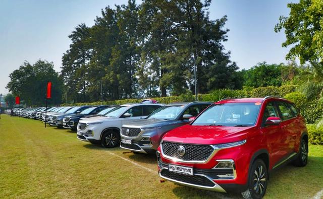 MG Motor India's production and vehicle despatches to dealers were significantly higher than retail sales, with the carmaker currently having an order backlog of over 3 months across its product lines.