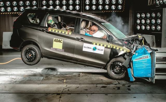 The Maruti Suzuki Ertiga has received three Stars from Global NCAP for adult as well as child occupant protection in a crash test. A base variant of the made in India Ertiga was crashed at a test lab in Germany.