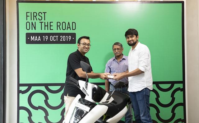 The week will see nearly 100 scooters being delivered to Chennai consumers, along with the new compact home charger, Ather Dot