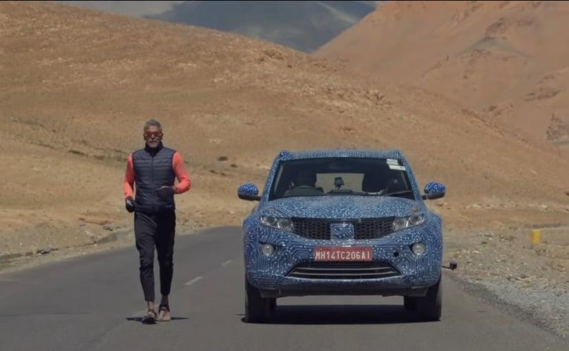 Actor Milind Soman Is the First To Drive The Tata Nexon EV