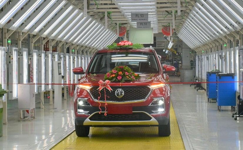 MG Hector Crosses 10,000 Production Milestone; Gets First Over-The-Air Update