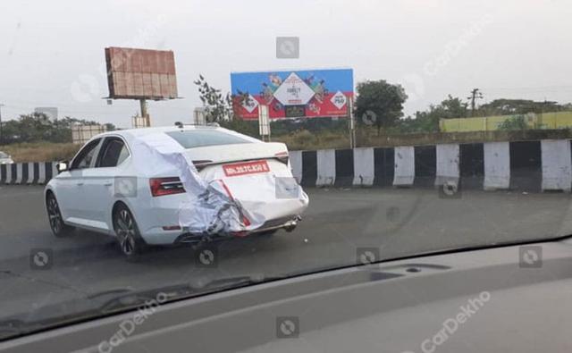 2020 Skoda Superb Spotted Testing In India