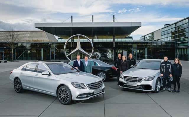 Mercedes-Benz's 500,000th current-generation S-Class saloon rolled off the production line at the company's Sindelfingen plant, in Germany.