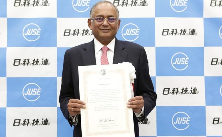 With Venu Srinivasan winning the prestigious award, India becomes the second largest country to bag the Deming prize.