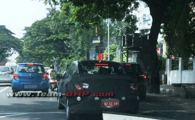Next-Gen Hyundai Xcent Spotted Testing In Dual Tone Colour