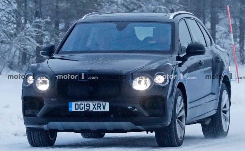 Bentley Bentayga Facelift Spotted Testing In Europe