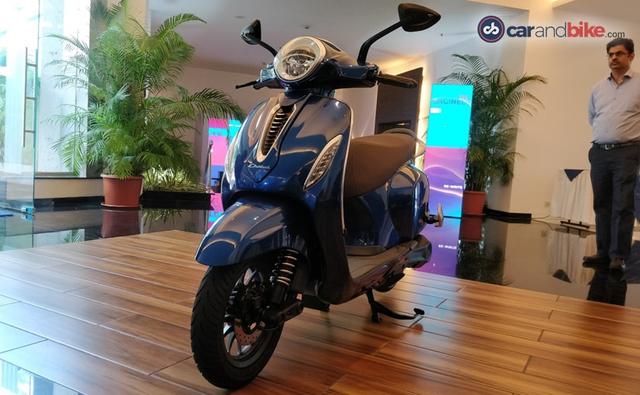 The new Bajaj Chetak electric scooter goes on sale in January 2020 with deliveries to begin in Pune first followed by other cities. It will be produced at the company's Chakan plant.