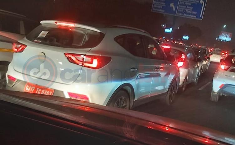 MG Motor EZS Spotted Testing In India Sans Camouflage