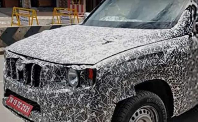 The new Mahindra Scorpio will be larger than its predecessor and design updates include a lower roofline and an upright front that should make it look a little more urban.