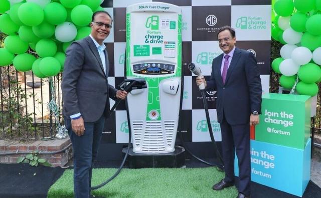 MG Motor India Installs First Fast Charging Station For EVs In Gurugram