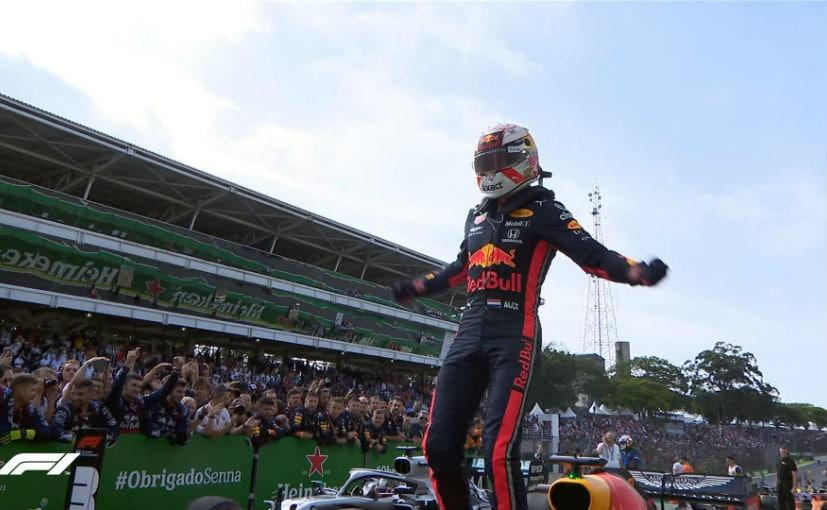 F1: Verstappen Wins Crazy Brazil GP As Gasly & Sainz Bag First Podium Finish