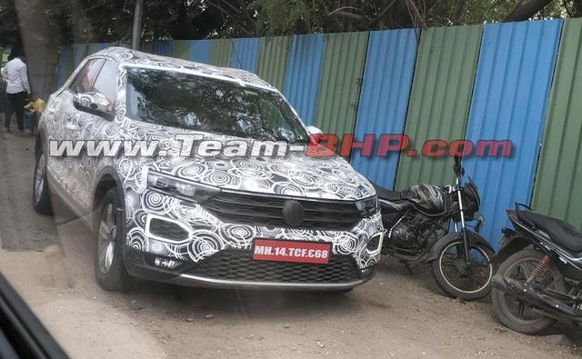 Volkswagen T-Roc SUV Spotted Testing In India