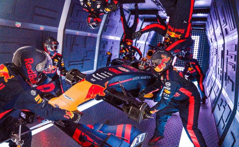 Red Bull F1 Pit Crew Performs World's First-Ever Zero Gravity Pit Stop