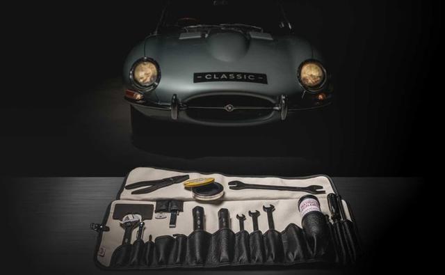 The owner's toolkit was originally offered with Series 1 and Series 2 E-types and hasn't been available since the final Series 2 was produced in 1971.