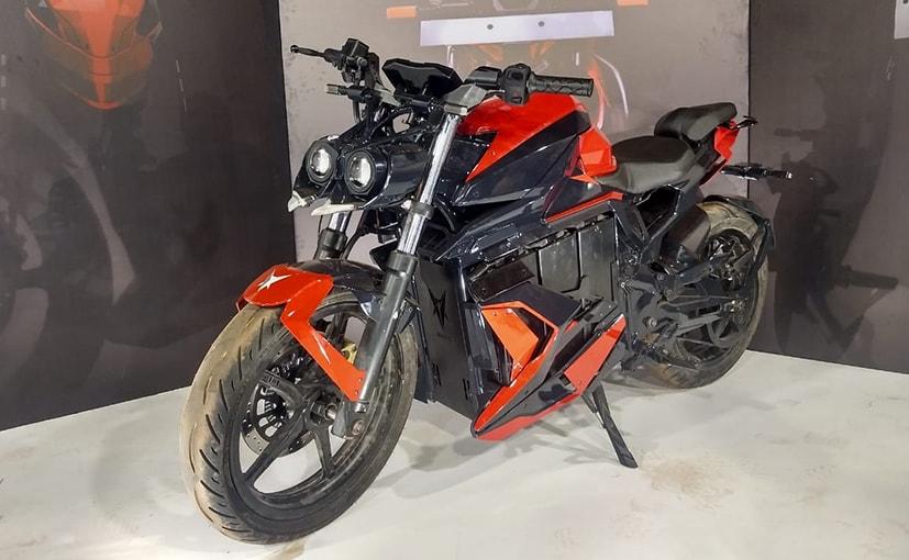 Mantis Electric Motorcycle Unveiled At The India Bike Week 2019