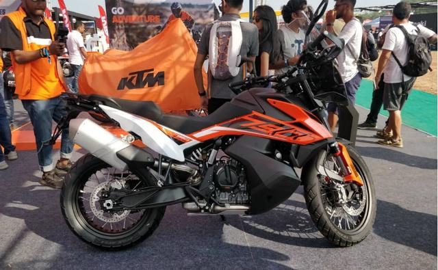 KTM India has showcased the upcoming KTM 790 Adventure at the India Bike Week 2019 in Goa. The 790 Adventure will only be launched sometime next year.