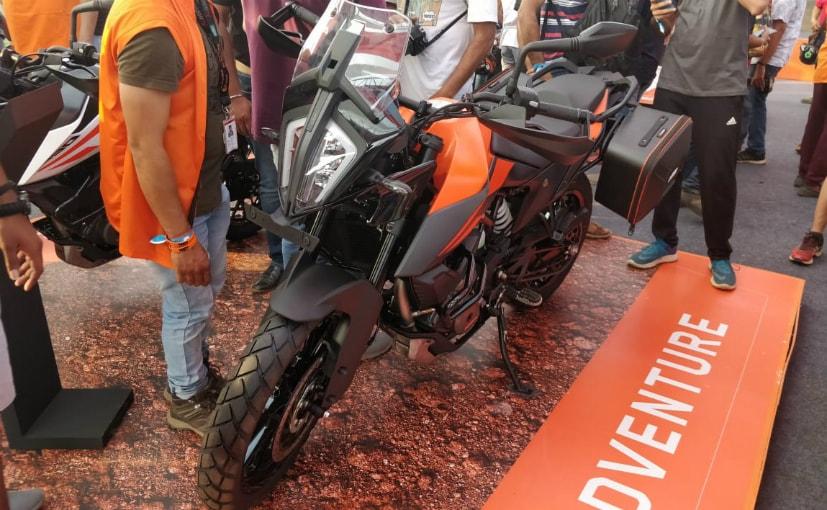 KTM 390 Adventure Showcased At India Bike Week 2019