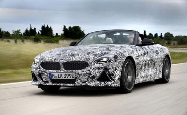 BMW has officially teased the upcoming 2019 Z4 Roadster in its near-production avatar. The carmaker has released a set of images of a camouflaged BMW Z4 M40i being tested on the Bavarian carmaker's test centre in Miramas in the south of France.