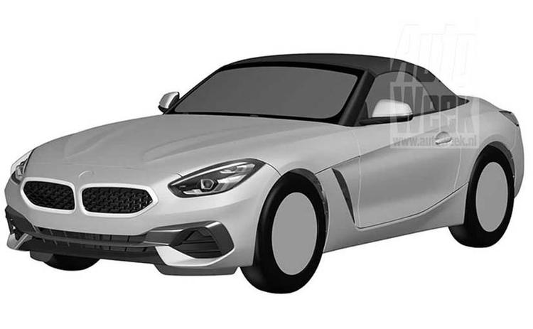 2019 BMW Z4 Roadster Patent Images Leaked Ahead Of Debut