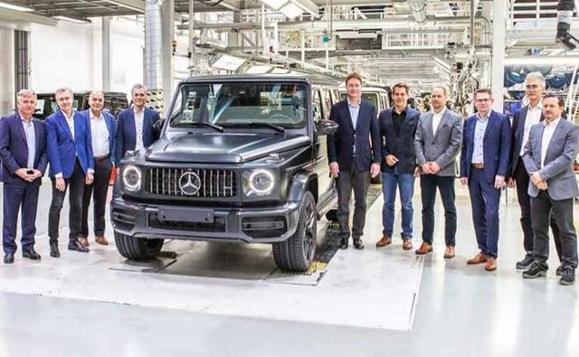 2019 Mercedes-Benz G-Class Production Starts In Austria