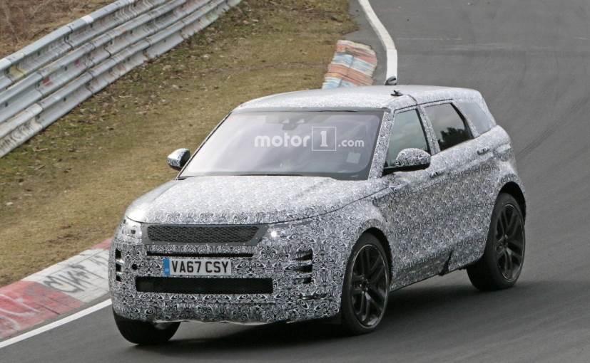 New-Gen Range Rover Evoque Caught Testing At The Nurburgring