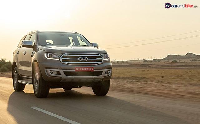 Ford Endeavour Base Variant Discontinued, Now Available In Only 3 Trims