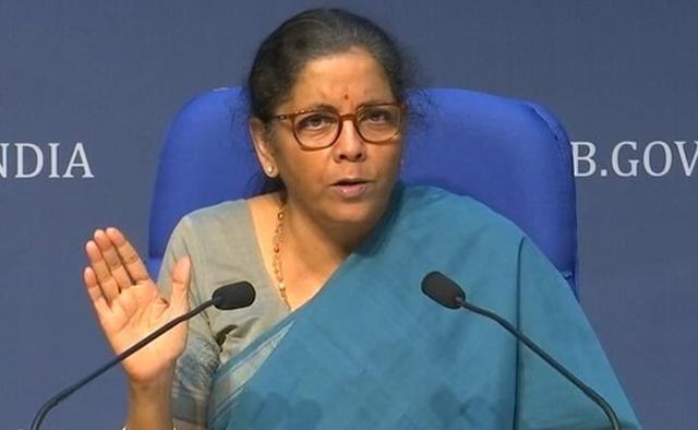 Responding to a question during a CII virtual forum, the Finance Minister said that two-wheelers are "neither a luxury nor a sin good," and would merit a rate revision.