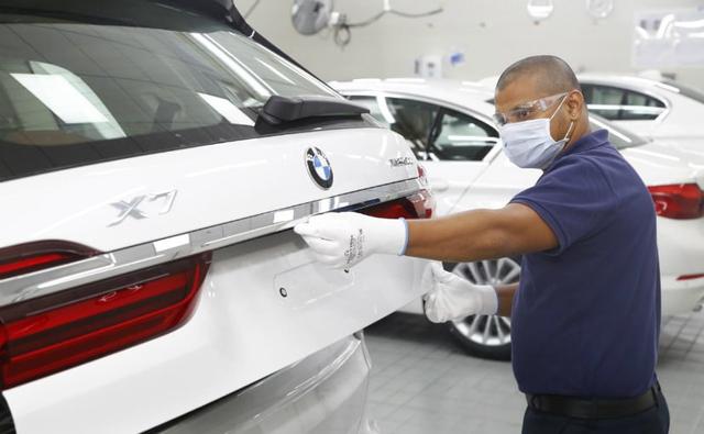 BMW said on Tuesday nearly all its German plants were affected by an ongoing shortage of semiconductors that are currently preventing the luxury carmaker from completing around 10,000 cars.