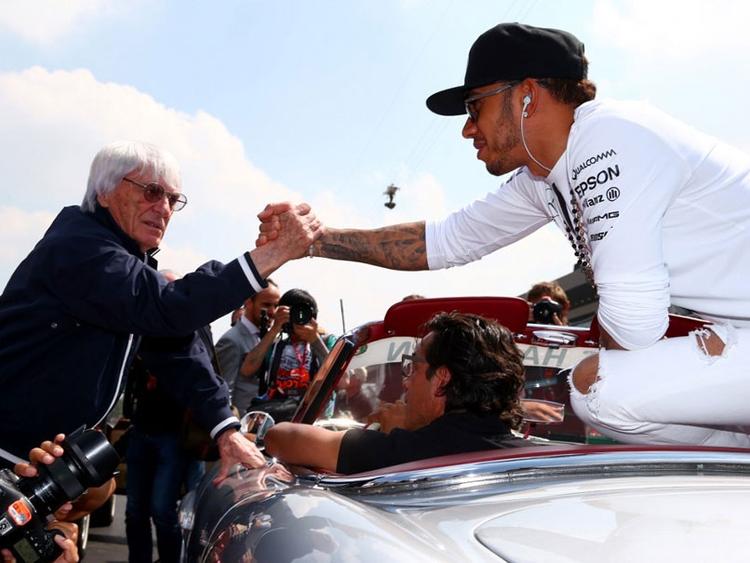 F1: Bernie Ecclestone Says Hamilton Should Have Received A 30 Second Penalty