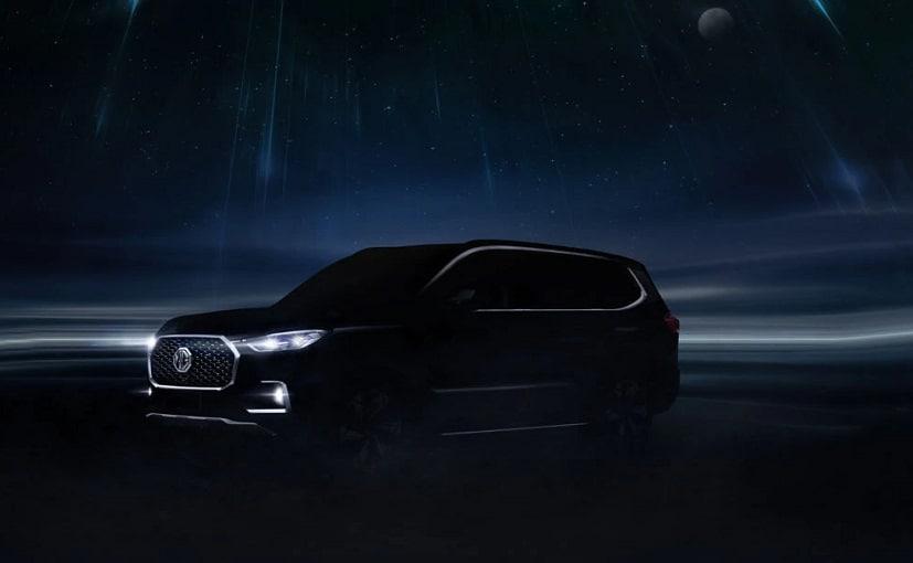 MG Gloster SUV Teased On Official Website, Likely To Be Launched Soon