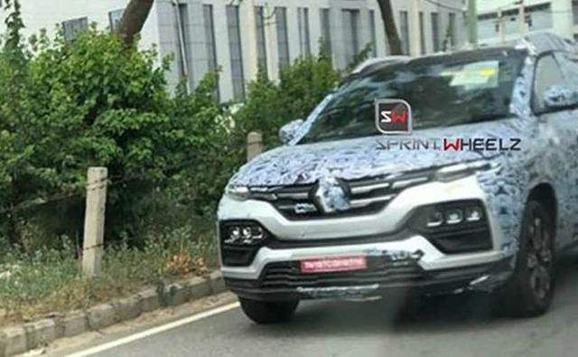 Images of a partially camouflaged test mule of Renault's upcoming subcompact SUV, codenamed HBC, have surfaced online. The images finally reveal the face of the car which comes sporting production-spec headlamps, grille and front bumper, indicating that the new sub-4-metre SUV is nearing production stage.