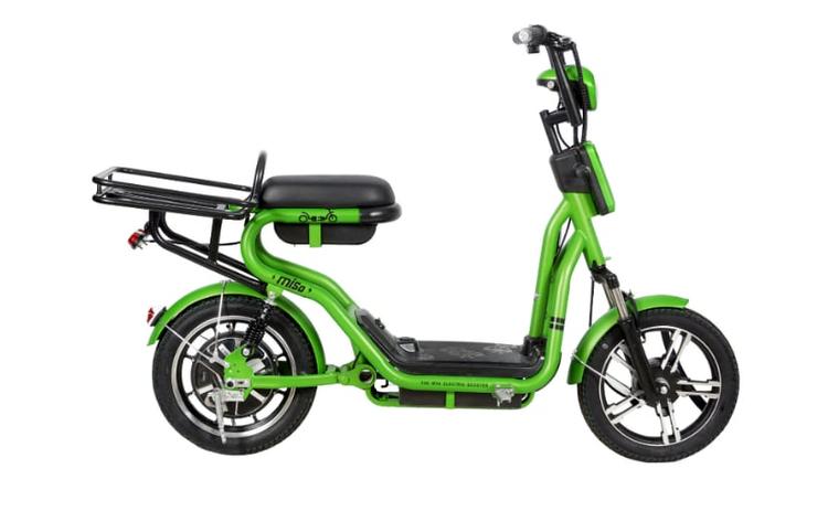 The Gemopai Miso is described as a mini electric scooter and comes with a range of 75 km on a single charge.