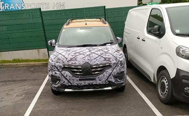 Renault Triber Spotted In Europe For the First Time