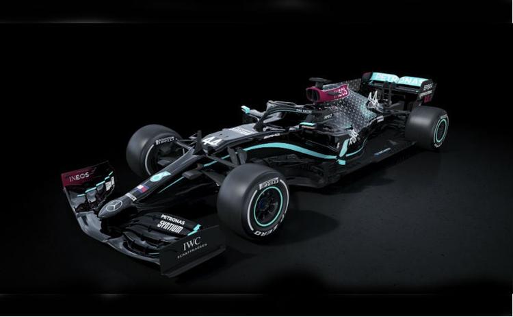 F1: Mercedes-AMG Reveals New Black W11 Livery For 2020; Takes A Stand Against Racism