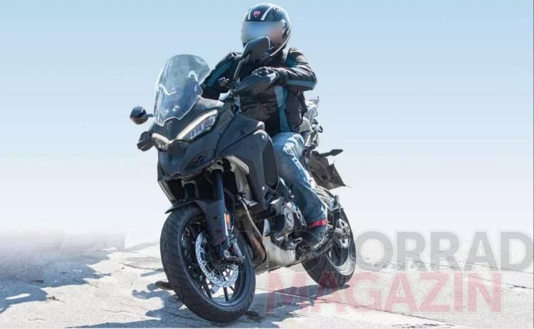 2021 Ducati Multistrada V4 Spotted On Test