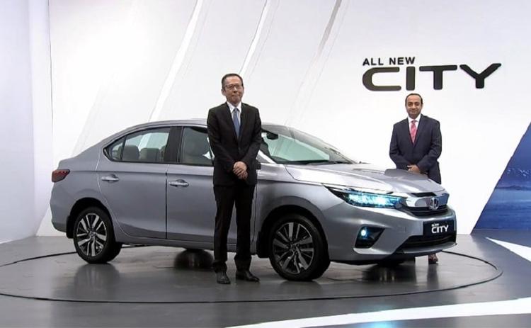 New-Generation Honda City Launched In India; Prices Start At Rs. 10.89 Lakh