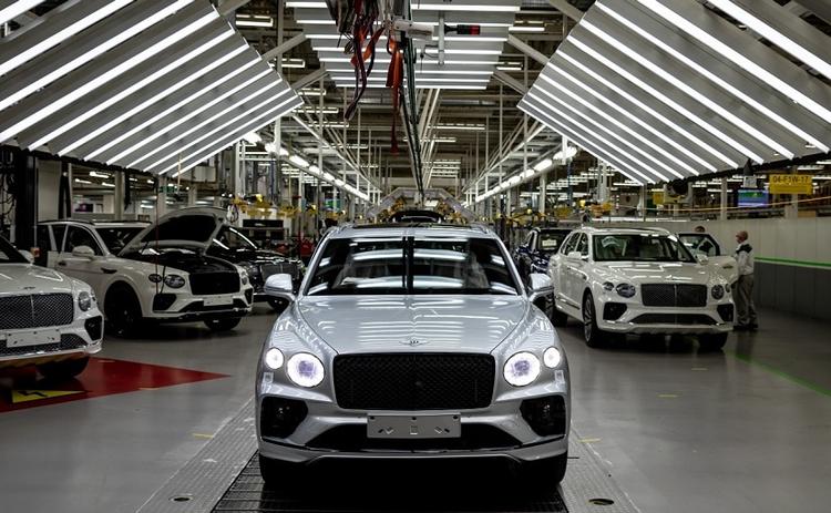 Bentley Ramps Up Production Of Bentayga At Crewe Plant