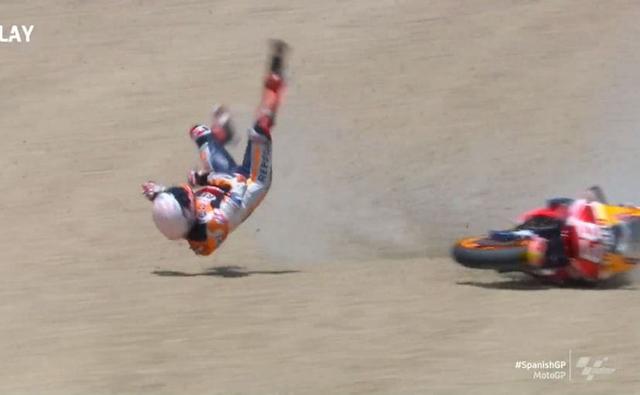 In a shocking and defying move, Repsol Honda rider Marc Marquez, LCR Honda's Cal Crutchlow and Suzuki rider Alex Rins will be attempting to return to the Jerez circuit for the 2020 Andalusian Grand Prix this weekend, after sustaining nasty injuries.