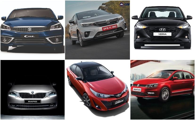 2020 Honda City vs Hyundai Verna vs Maruti Suzuki Ciaz vs Skoda Rapid vs Volkswagen Vento vs Toyota Yaris: Price Comparison