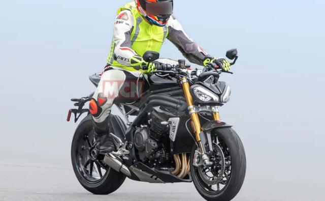 2021 Triumph Speed Triple Spotted On Test