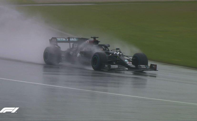 F1: Hamilton Beats Verstappen To Take Pole Position In Wet Styrian GP