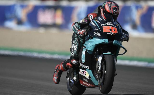 Fabio Quartararo secured his second pole position of the season for the Andulasia GP beating Maverick Vinales on the factory Yamaha, while Marc Marquez decided to pull out of Q1 and won't be participating in the race on Sunday.