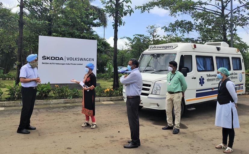 Skoda Auto Volkswagen Provides Mobile Clinic To Help Offer Medical Services To 12 Villages