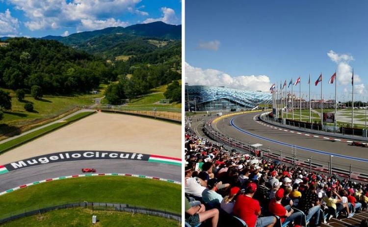 F1: Mugello And Sochi Circuits Added To 2020 Formula 1 Calendar