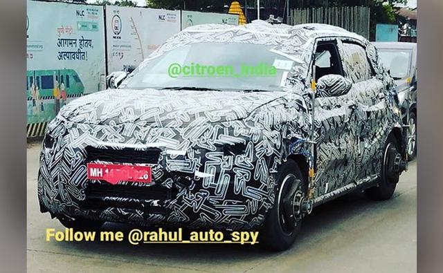 Images of a test mule of the Citroen C3-based SUV for India have recently surfaced online for the first time.