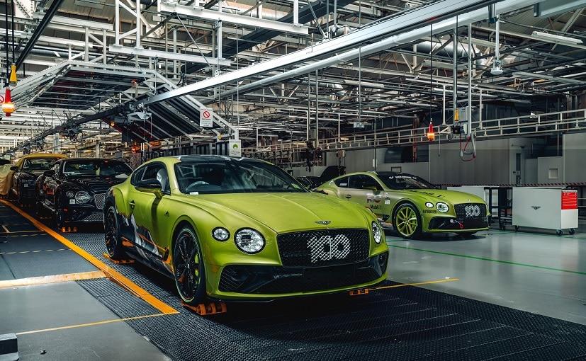 Production Of Bentley's Pikes Peak Continental GT Limited Edition Model Begins In Crewe, England