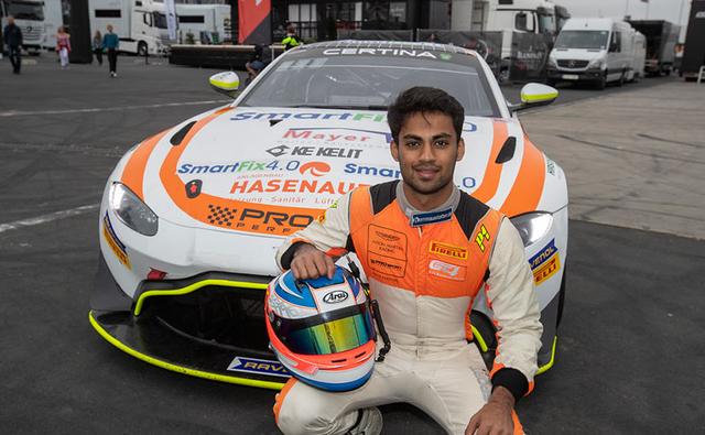 Akhil Rabindra Signs Up With Aston Martin Racing Academy For Second Year